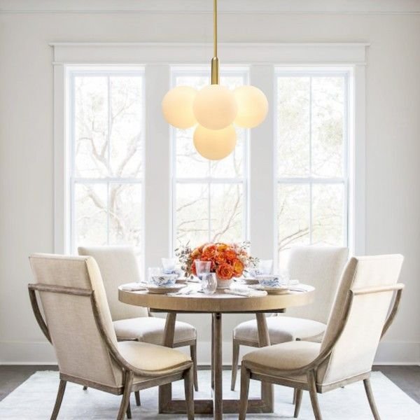 LAMP APP1574-5CP GOLD WHITE