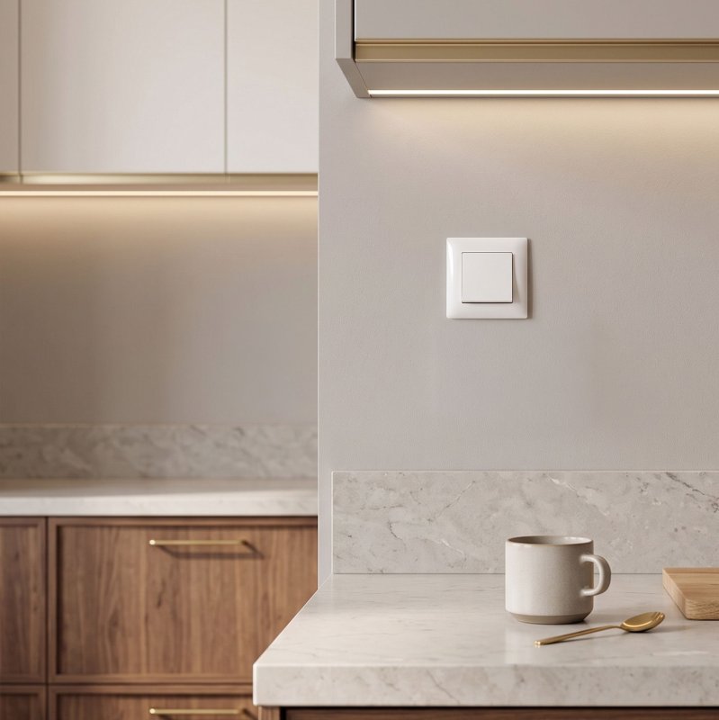 Toolight Single Switch Oste Jnh006-w White