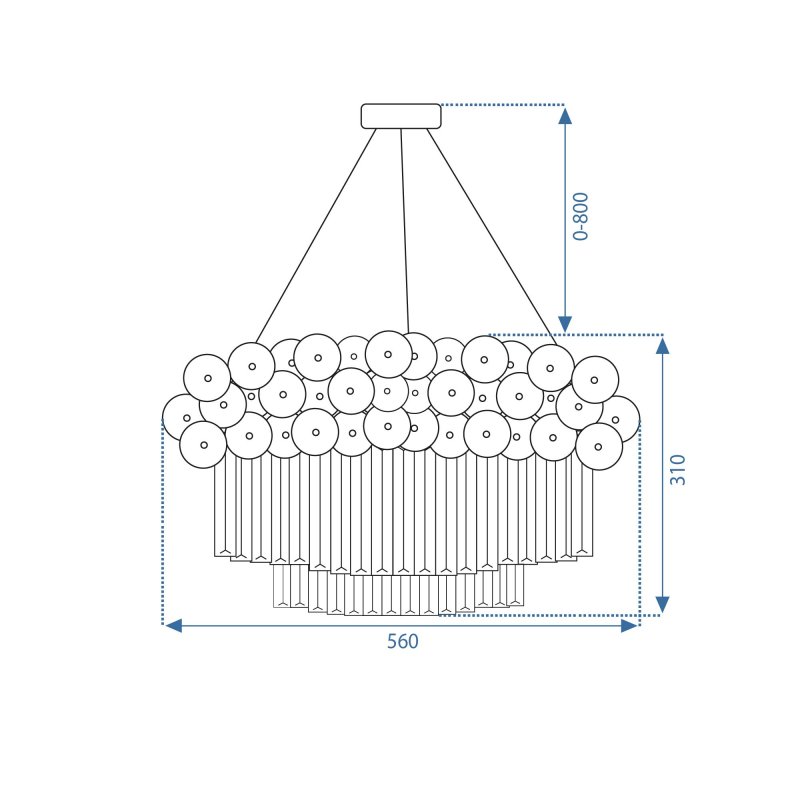 Lamp APP1473-CP GOLD