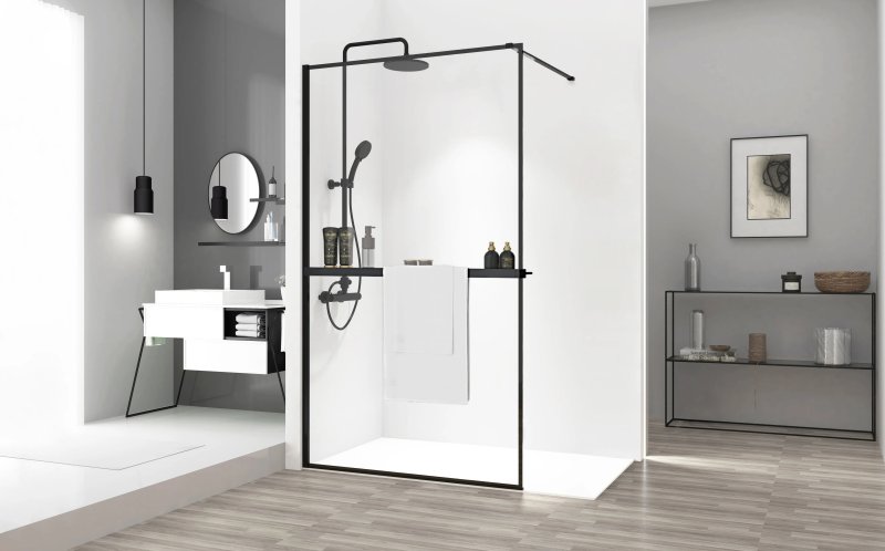 Bathroom hanger EVO BLACK