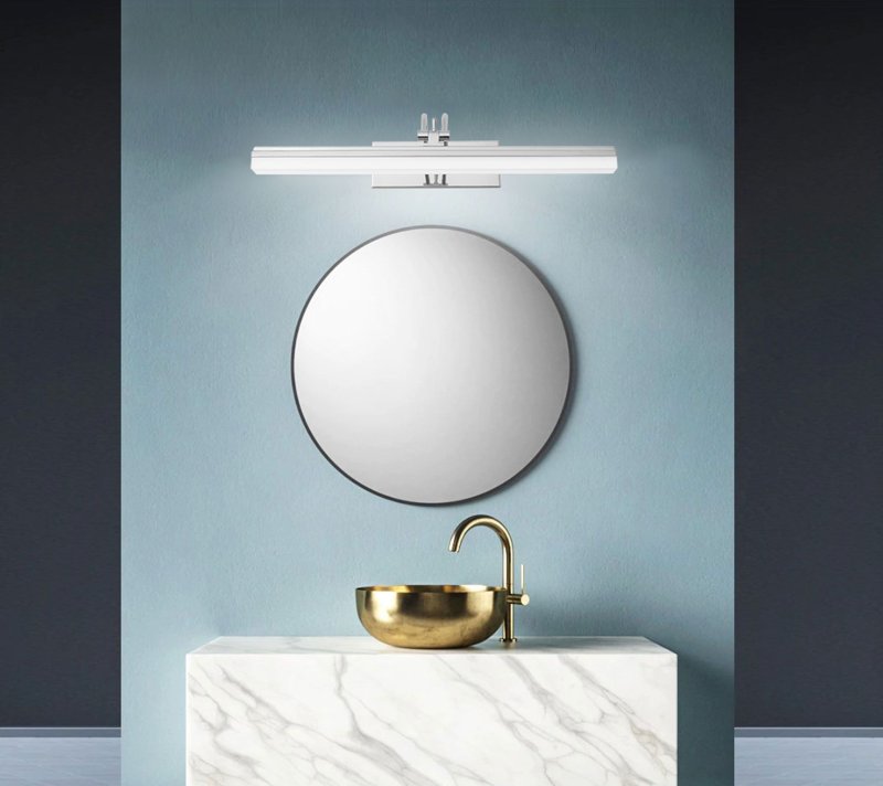 Bathroom Wall LED Light TOOLIGHT APP372-1W Chrome 9W 40cm