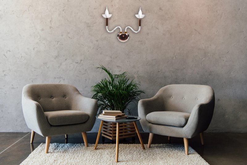 Wall Light Toolight APP1082-2W E14 copper