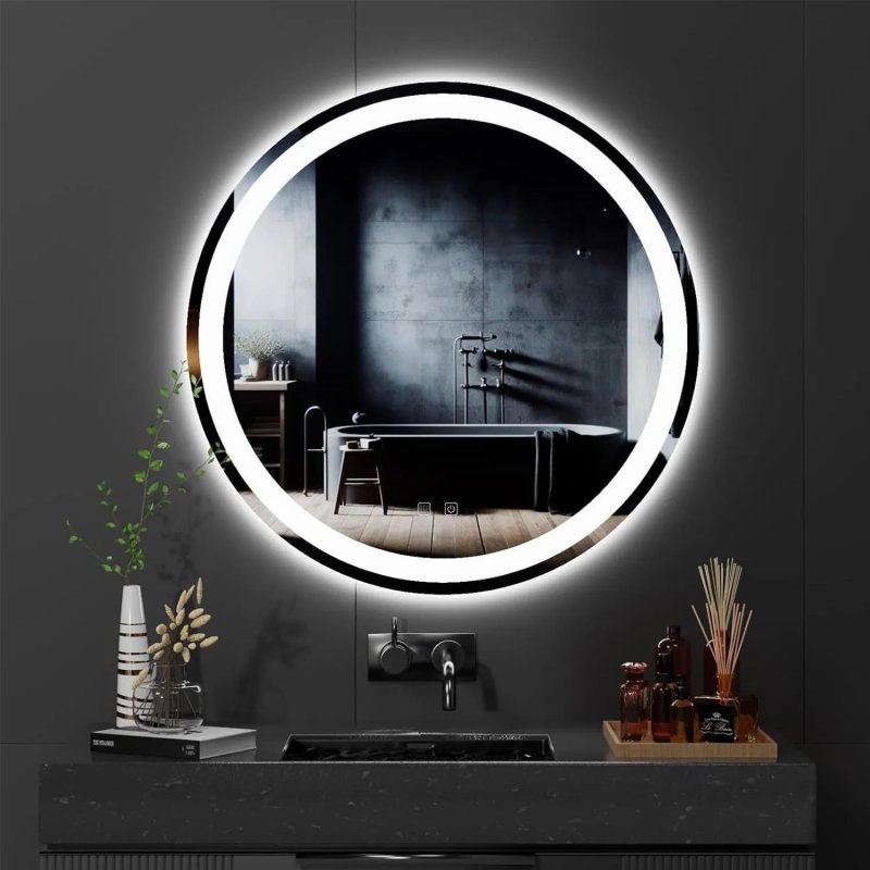Bathroom LED Mirror REA BAS 90cm