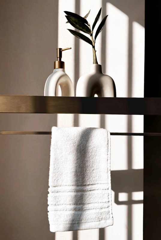 Bathroom Shelf Sf01 45Cm Brushed Gold