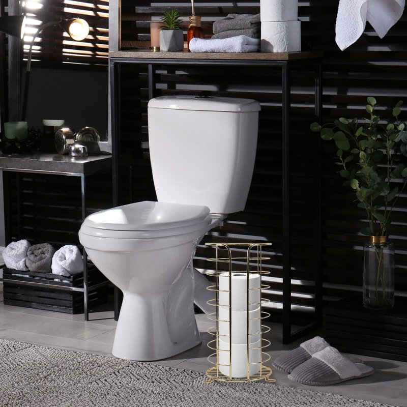 TOILET PAPER STAND REA P11899 GOLD