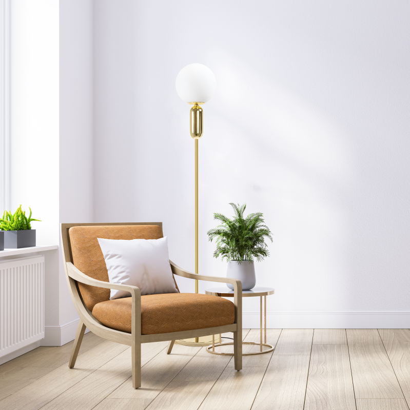 Floor Lamp Living Room Toolight APP928-1F RENO Balls 1-light point E27 25x25x160cm