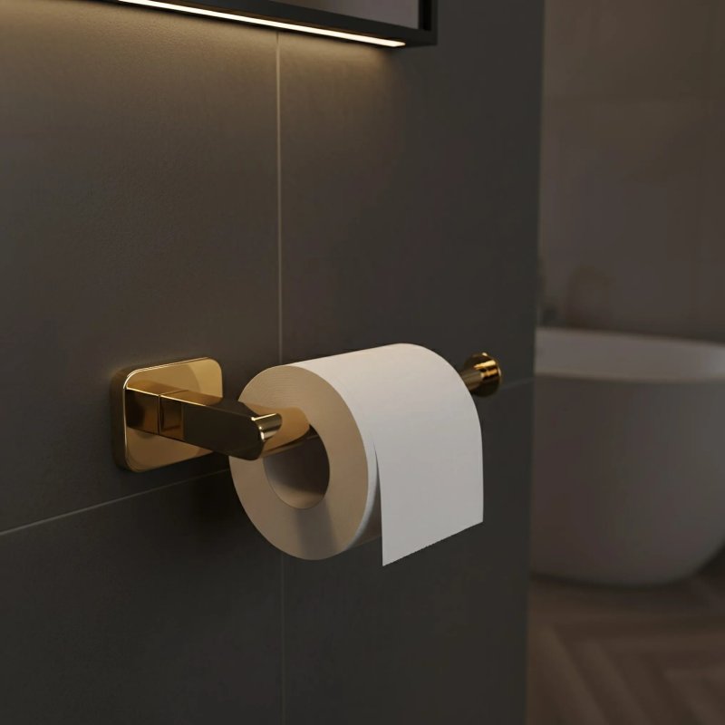 TOILET PAPER HOLDER REA 5909 NICO GOLD