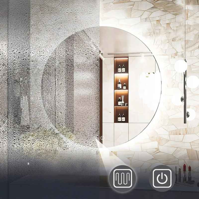 Bathroom LED Mirror REA HZJ 80cm