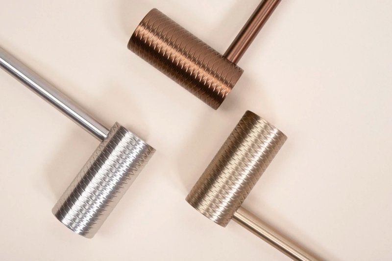 TOILET PAPER HOLDER REA 9711 PRISM BRUSH NICKEL