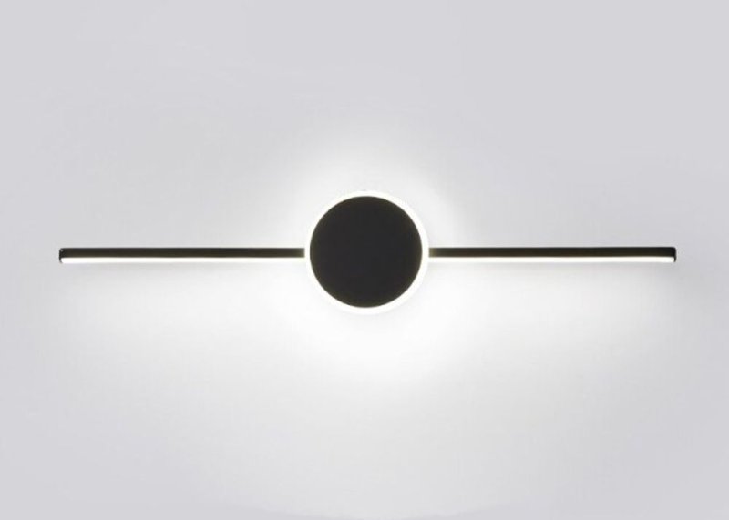 Bathroom Wall LED Light TOOLIGHT APP849-1W TOUR Black 60cm