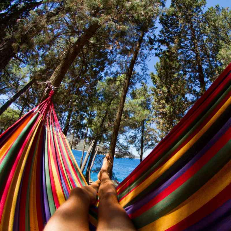 Hammock 400257 Red 260x90x1cm