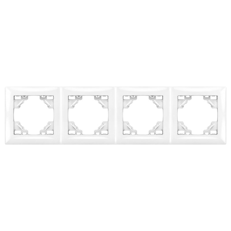 Toolight Quadruple Socket Frame Oste Jnh016-4f White