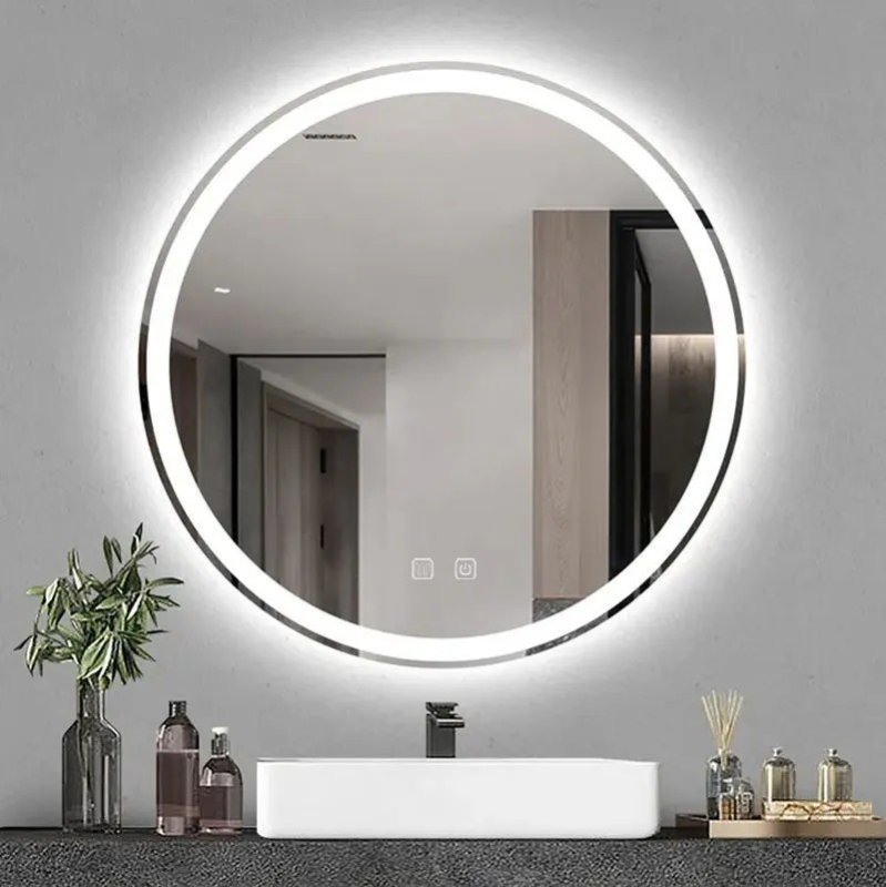 Mirror LED 70cm BAS 2x68,5x68,5cm