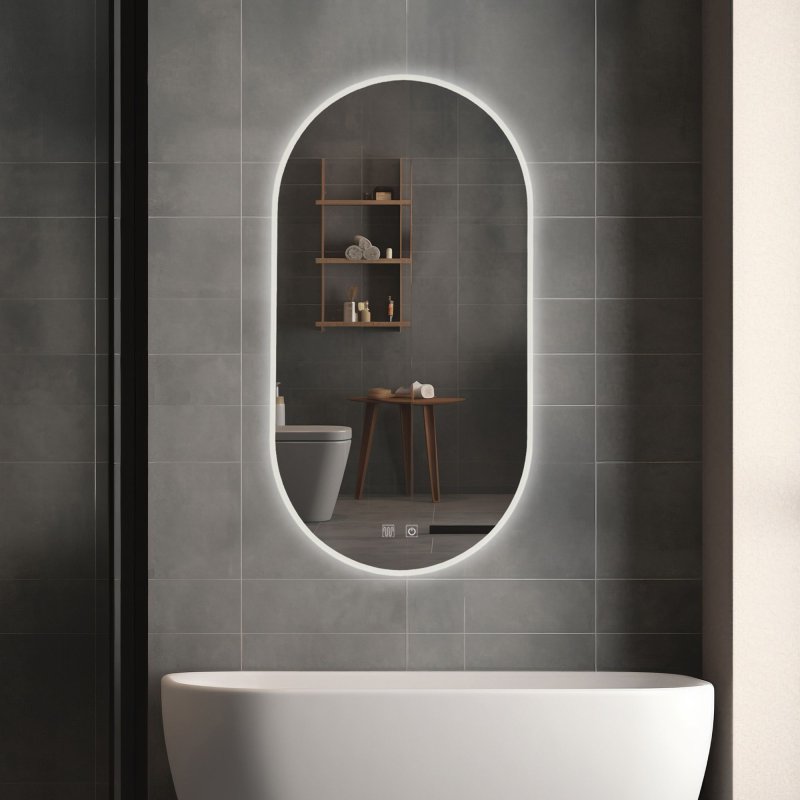 Mirror LED EGj 50x90 cm
