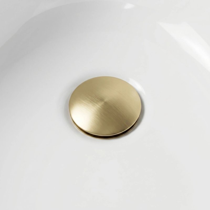 BATHTUB PLUG REA 7CM BRUSH GOLD