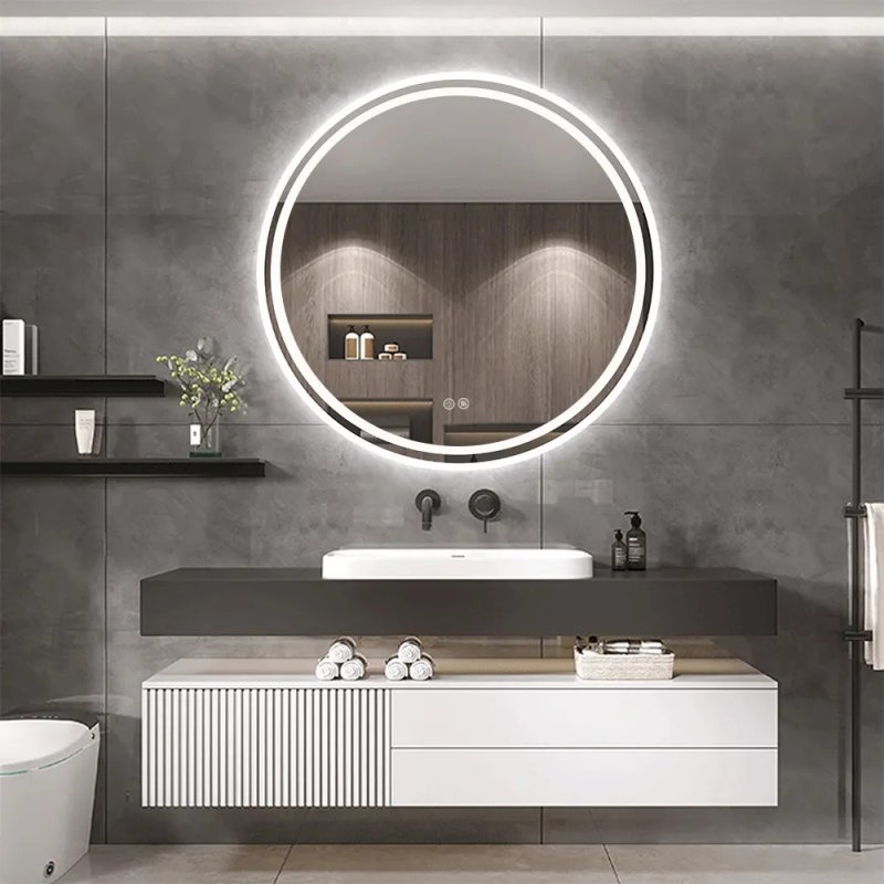 Bathroom LED Mirror REA BAS 60cm