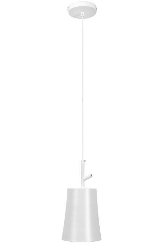 Pendant Lamp TOOLIGHT APP1035-1CP White 1-light point E27 13x13x26,5-107cm