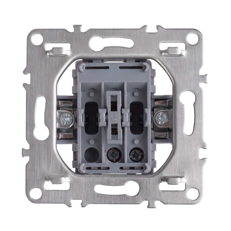 Toolight Single Switch With Frame Oste Jnh006-w Black