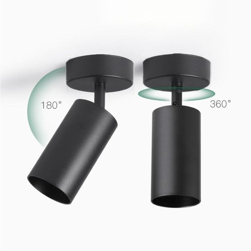 Ceiling Lamp Chandelier TOOLIGHT APP1244-1C Black GU10