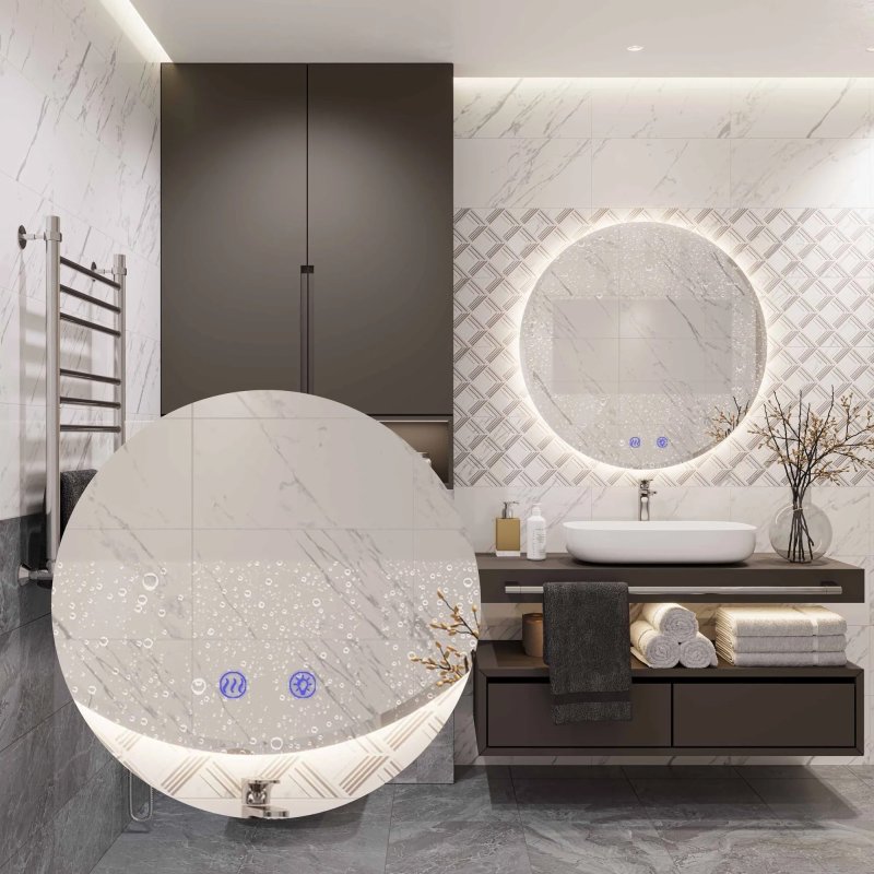 Bathroom LED Mirror REA HZJ 90cm