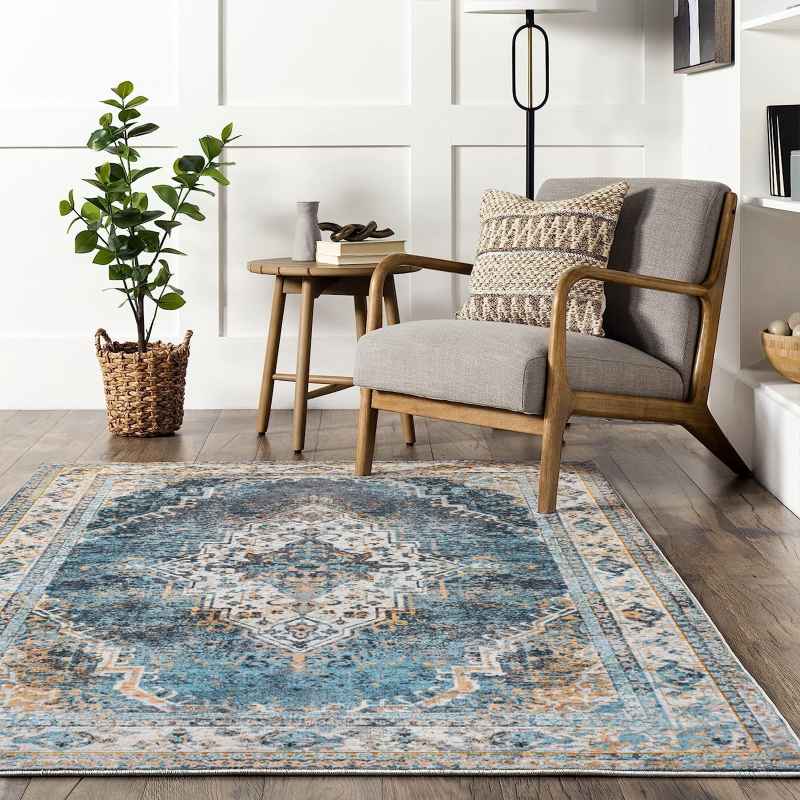 PLUSH DESIGN 2 1.80*2.60 BLUE