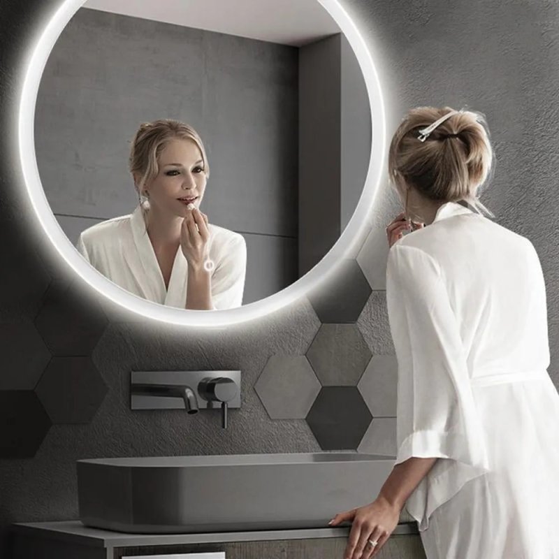 Bathroom LED Mirror REA FFJ 50cm