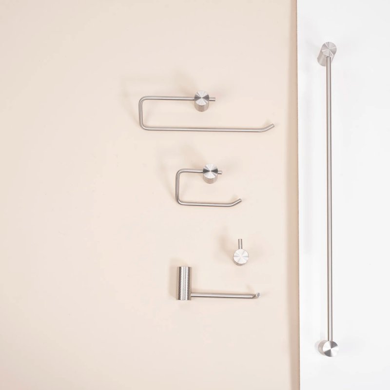TOILET PAPER HOLDER REA 9711 PRISM BRUSH NICKEL