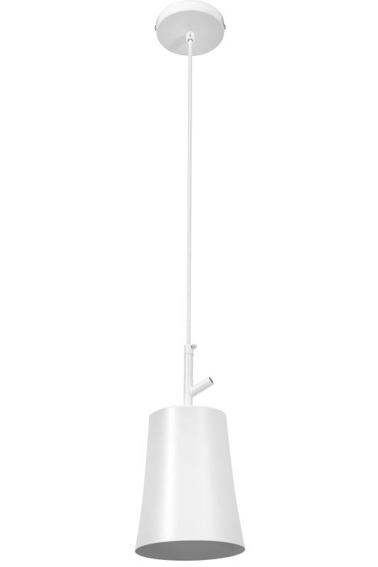 Pendant Lamp TOOLIGHT APP1035-1CP White 1-light point E27 13x13x26,5-107cm