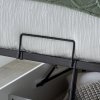 Dawson White Wooden Ottoman Bed Double