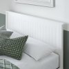 Dawson White Wooden Ottoman Bed Double