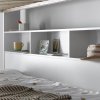 Oliver White Triple Sleeper Storage Bunk Bed With Drawer Option