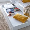 Oliver White Triple Sleeper Storage Bunk Bed With Drawer Option